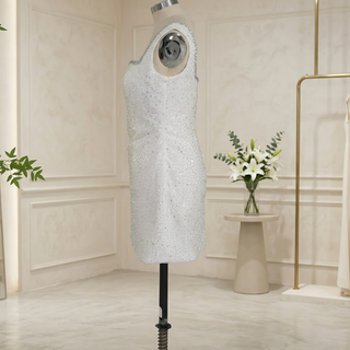 Couture Mini Wedding Dress