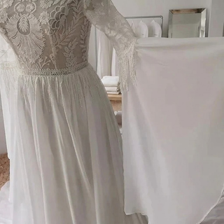 Dreamy Chiffon Bridal Gown