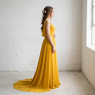 Glamorous A Line Bridal Gown