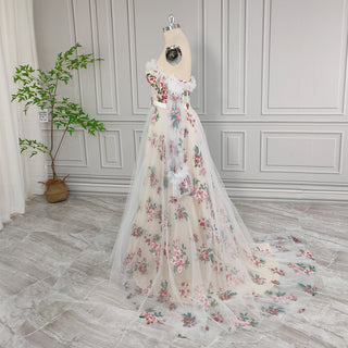 A Line Blossom Wedding Dress - Diva Melody