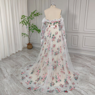 A Line Blossom Wedding Dress - Diva Melody