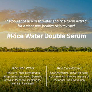 [Abelty] Rice Squalane Glow Double Serum 50ml - Diva Melody
