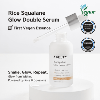 [Abelty] Rice Squalane Glow Double Serum 50ml - Diva Melody