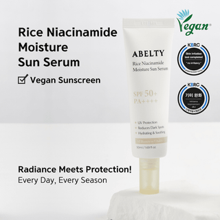 [Abelty] Rice Squalane Moisture Sun Serum 50ml - Diva Melody