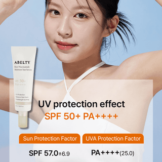 [Abelty] Rice Squalane Moisture Sun Serum 50ml - Diva Melody