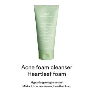 [Abib] Acne foam cleanser Heartleaf foam - 150ml - Diva Melody