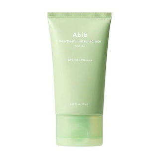 [Abib] Heartleaf Mild Sunscreen Relief Tube SPF50+ PA++++ 50ml - Diva Melody