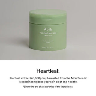 [Abib] Heartleaf spot pad Calming touch - 150ml. 80 pads - Diva Melody