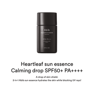 [Abib] Heartleaf sun essence Calming drop 50ml - Diva Melody