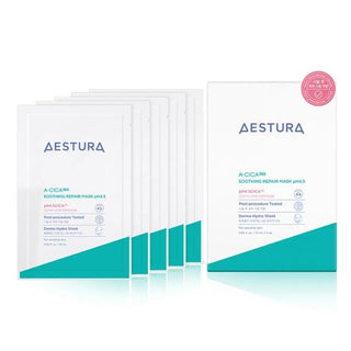 [Aestura] A-Cica 365 Soothing Repair Mask Sheet pH4.5 5ea - Diva Melody