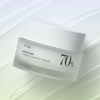 [Anua] HEARTLEAF 70% INTENSE CALMING CREAM 50ml - Diva Melody