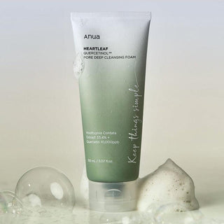 [Anua] HEARTLEAF QUERCETINOL PORE DEEP CLEANSING FOAM 150ML - Diva Melody