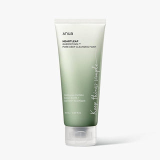 [Anua] HEARTLEAF QUERCETINOL PORE DEEP CLEANSING FOAM 150ML - Diva Melody