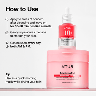 [Anua] Niacinamide 5 Txa Brightening Pad 210ml 60ea - Diva Melody