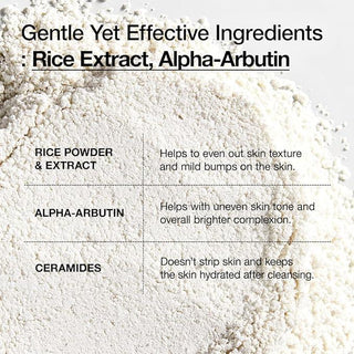 [Anua] RICE ENZYME BRIGHTENING CLEANSING POWDER 40g - Diva Melody