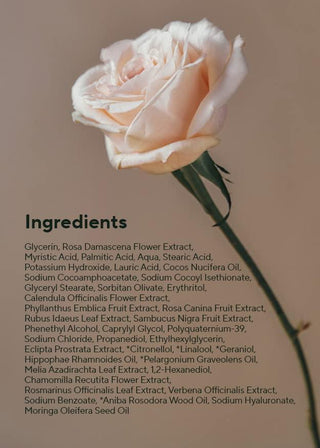 [Aromatica] Reviving Rose Infusion Cream Cleanser 145g - Diva Melody