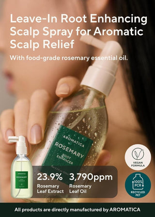 [Aromatica] Rosemary Root Enhancer 100mL - Diva Melody
