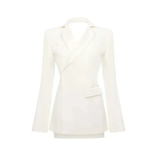 Backless Blazer Summer Outwear - Diva Melody