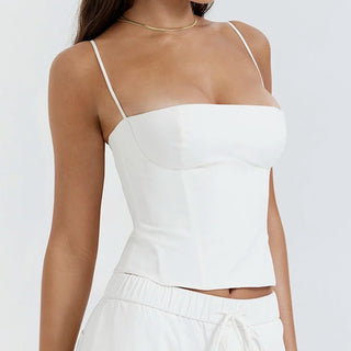 Backless Bustier Crop Top - Diva Melody