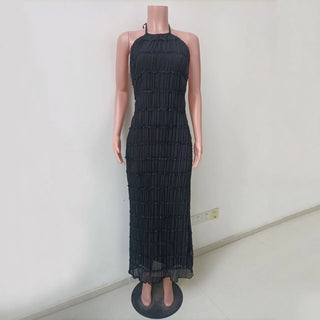 Backless High Waist Beach Dress - Diva Melody