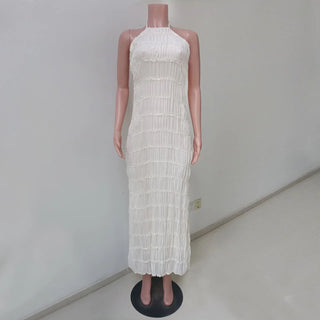 Backless High Waist Beach Dress - Diva Melody