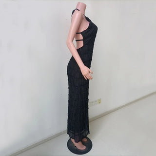 Backless High Waist Beach Dress - Diva Melody