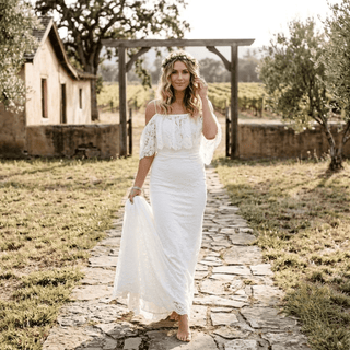 Beach Wedding Dress - Diva Melody