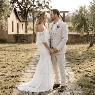 Beach Wedding Dress - Diva Melody