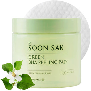 [Beaudiani] Green BHA Soon Sak Peeling Pad 60ea - Diva Melody