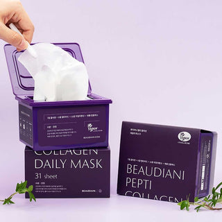 [Beaudiani] Pepti Collagen Daily Mask 31ea - Diva Melody