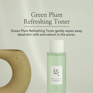 [BeautyOfJoseon] Green Plum Refreshing Toner : AHA + BHA 150ml - Diva Melody