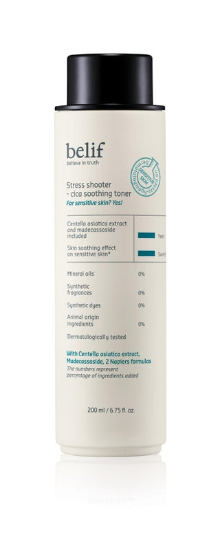 [Belif] Stress shooter - cica soothing toner 200 ml - Diva Melody