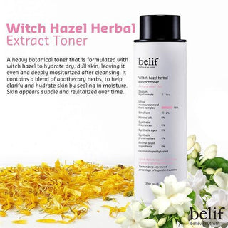 [Belif] Witch hazel herbal extract toner 200 ml - Diva Melody