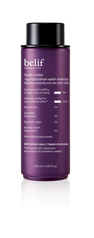 [Belif] Youth creator - age knockdown water essence 120 ml - Diva Melody