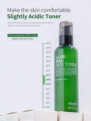 [Benton] Aloe BHA Skin Toner 200ml - Renewal - Diva Melody