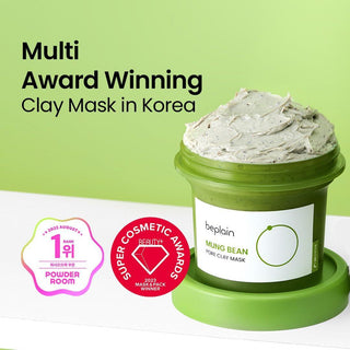 [Beplain] Mung Bean Pore Clay Mask 120ml - Diva Melody