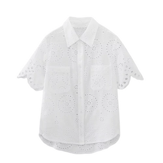 Blouse & Baggy Shorts Two - Piece Set - Diva Melody