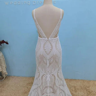 Boho Chic Wedding Gown - Diva Melody