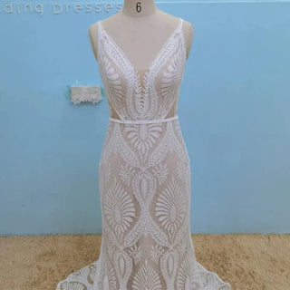 Boho Chic Wedding Gown - Diva Melody