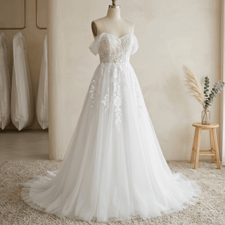 Boho Dreamy Bridal Dress - Diva Melody