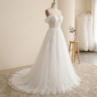 Boho Dreamy Bridal Dress - Diva Melody