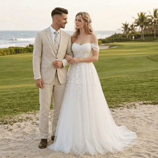 Boho Dreamy Bridal Dress - Diva Melody