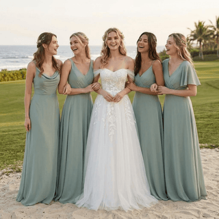 Boho Dreamy Bridal Dress - Diva Melody