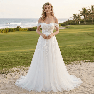 Boho Dreamy Bridal Dress - Diva Melody