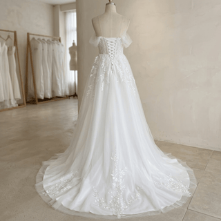 Boho Dreamy Bridal Dress - Diva Melody