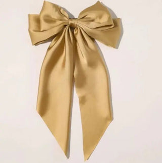 Bow Ribbon Hair Clip Ponytail Clip Hair Accessories Gift - Diva Melody