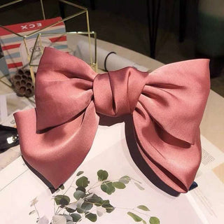 Bow Ribbon Hair Clip Ponytail Clip Hair Accessories Gift - Diva Melody