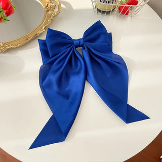 Bow Ribbon Hair Clip Ponytail Clip Hair Accessories Gift - Diva Melody