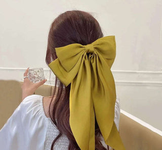 Bow Ribbon Hair Clip Ponytail Clip Hair Accessories Gift - Diva Melody