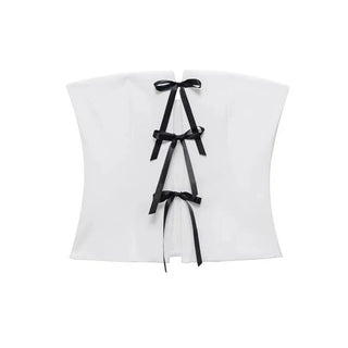 Bow Tie Tube Crop Top - Diva Melody